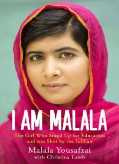 I am Malala: The Story of the Girl Who Stood Up for Education cover