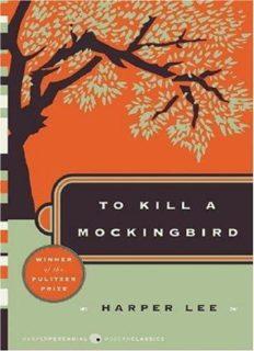 To Kill a Mocking Bird cover